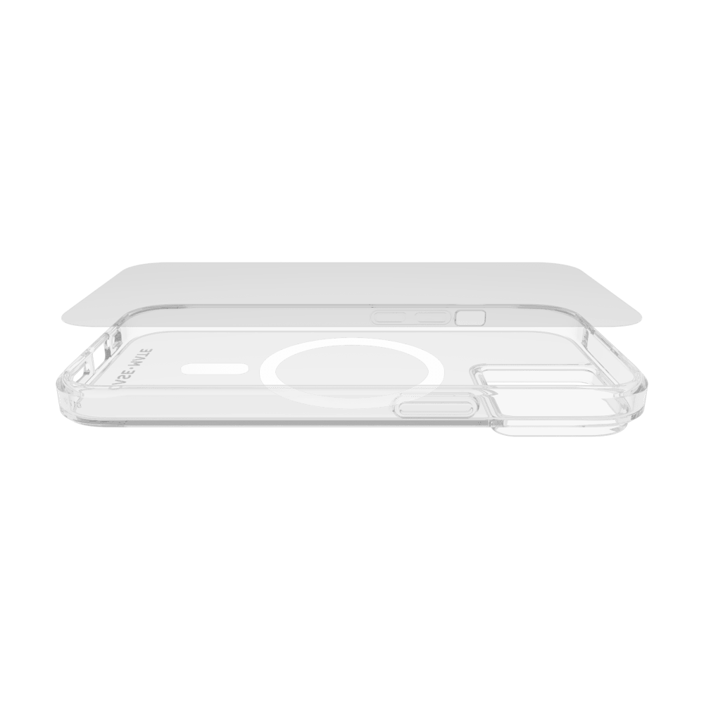 Case-Mate Protection Pack Tough Case and Glass Screen Protector for Apple iPhone 15 / iPhone 14 / iPhone 13 Clear