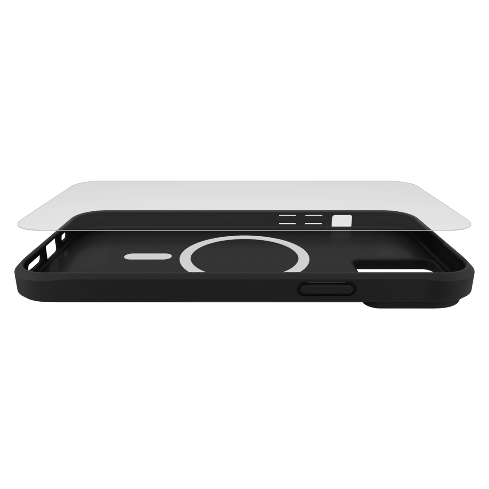 Case-Mate Protection Pack Tough Case and Glass Screen Protector for Apple iPhone 15 Plus Black