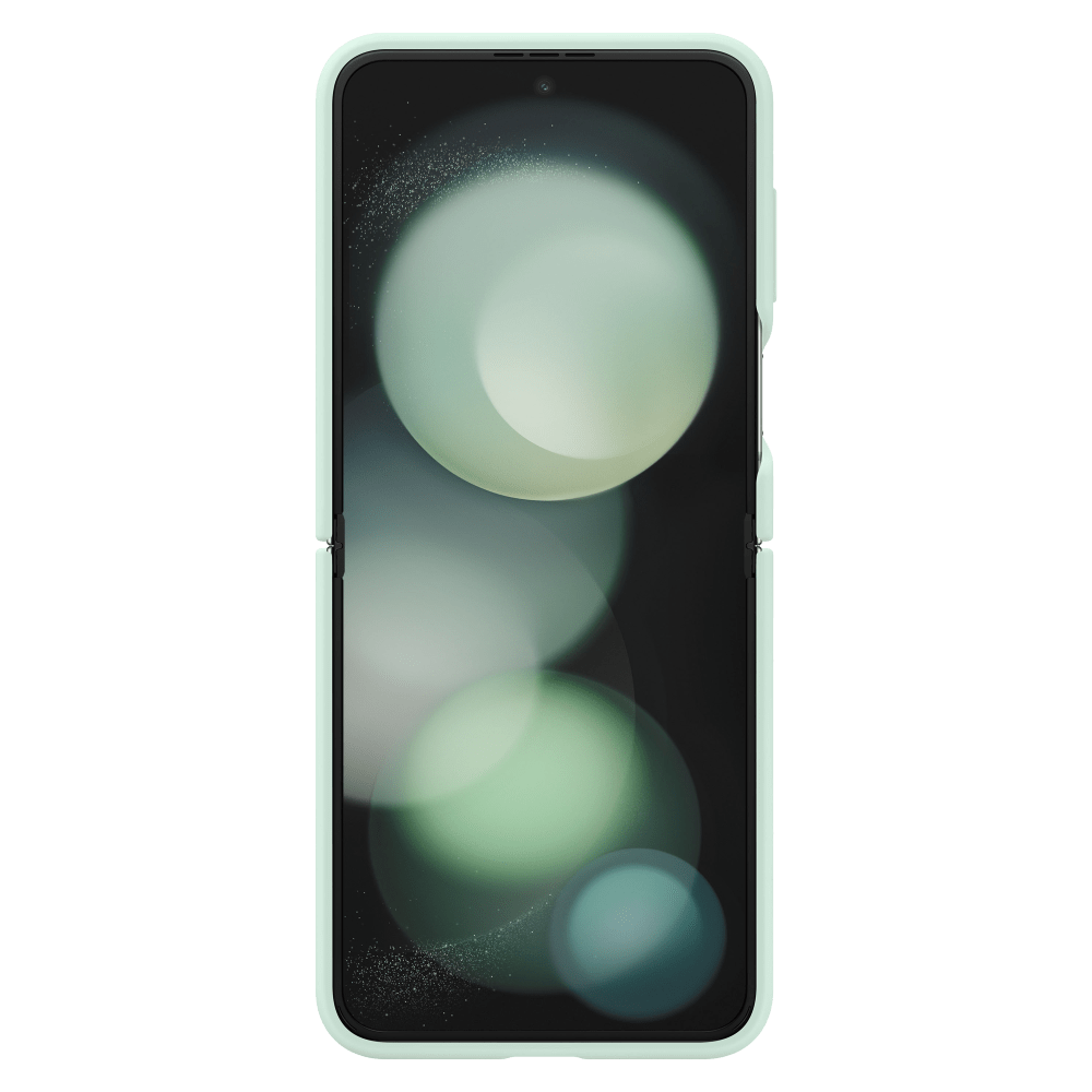 Samsung Silicone Case with Ring for Samsung Galaxy Z Flip5 Mint