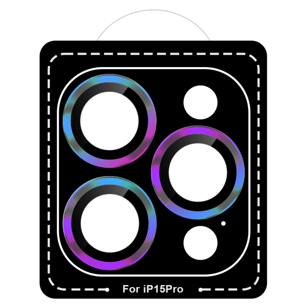 Gadget Guard Camera Lens Protector for Apple iPhone 15 Pro Iridescent