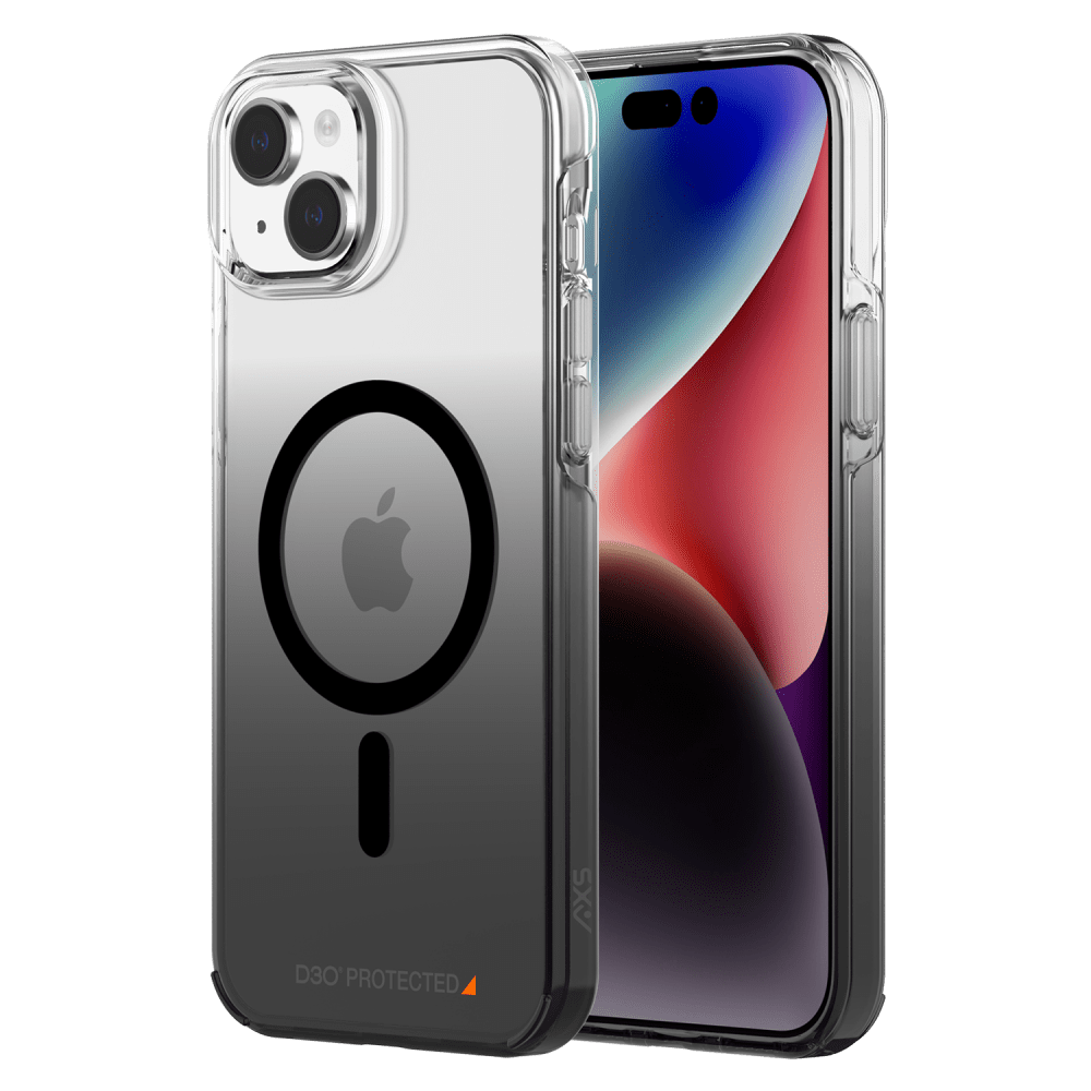 AXS Crystal Shield D30 MagSafe Case for Apple iPhone 15 Plus Smoke Gradient