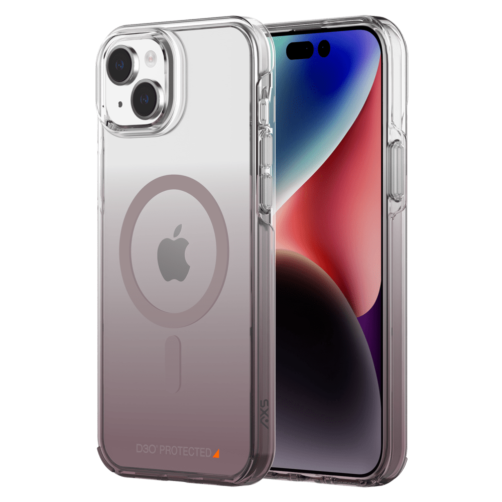 AXS Crystal Shield D30 MagSafe Case for Apple iPhone 15 Plus Nude Gradient