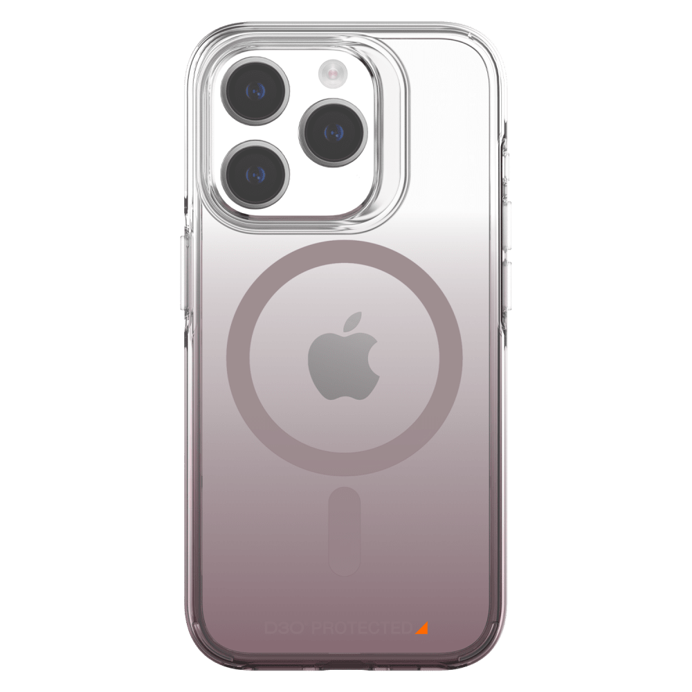 AXS Crystal Shield D30 MagSafe Case for Apple iPhone 15 Pro Nude Gradient