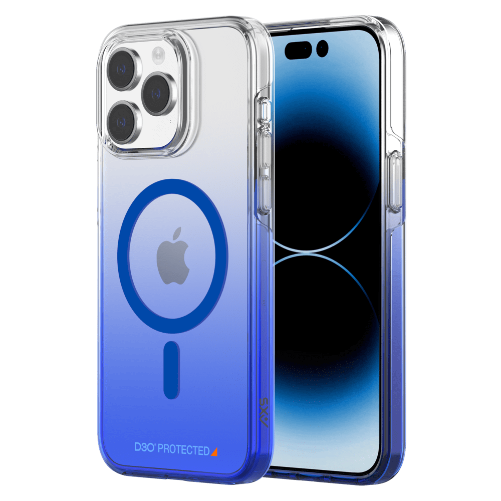 AXS Crystal Shield D30 MagSafe Case for Apple iPhone 15 Pro Max Sapphire Gradient