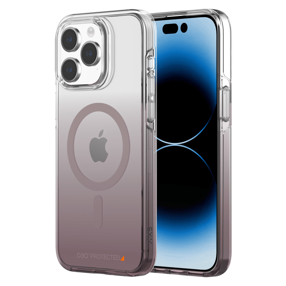 AXS Crystal Shield D30 MagSafe Case for Apple iPhone 15 Pro Max Nude Gradient