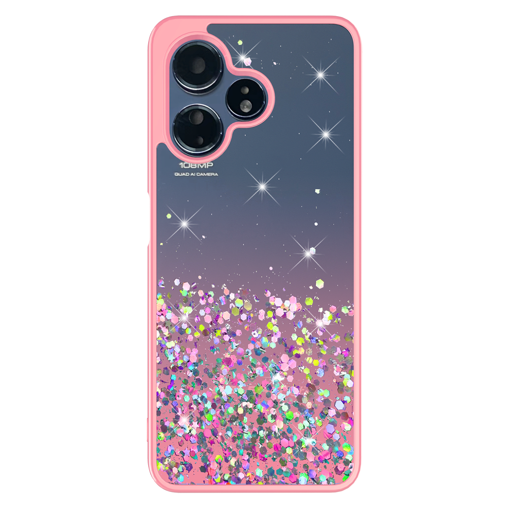 AMPD TPU / Acrylic Glitter Insert Case for Celero 3 Plus