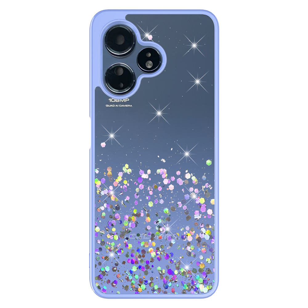 AMPD TPU / Acrylic Glitter Insert Case for Celero 3 Plus