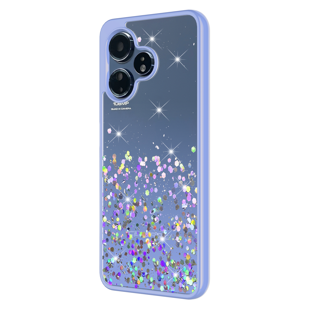 AMPD TPU / Acrylic Glitter Insert Case for Celero 3 Plus