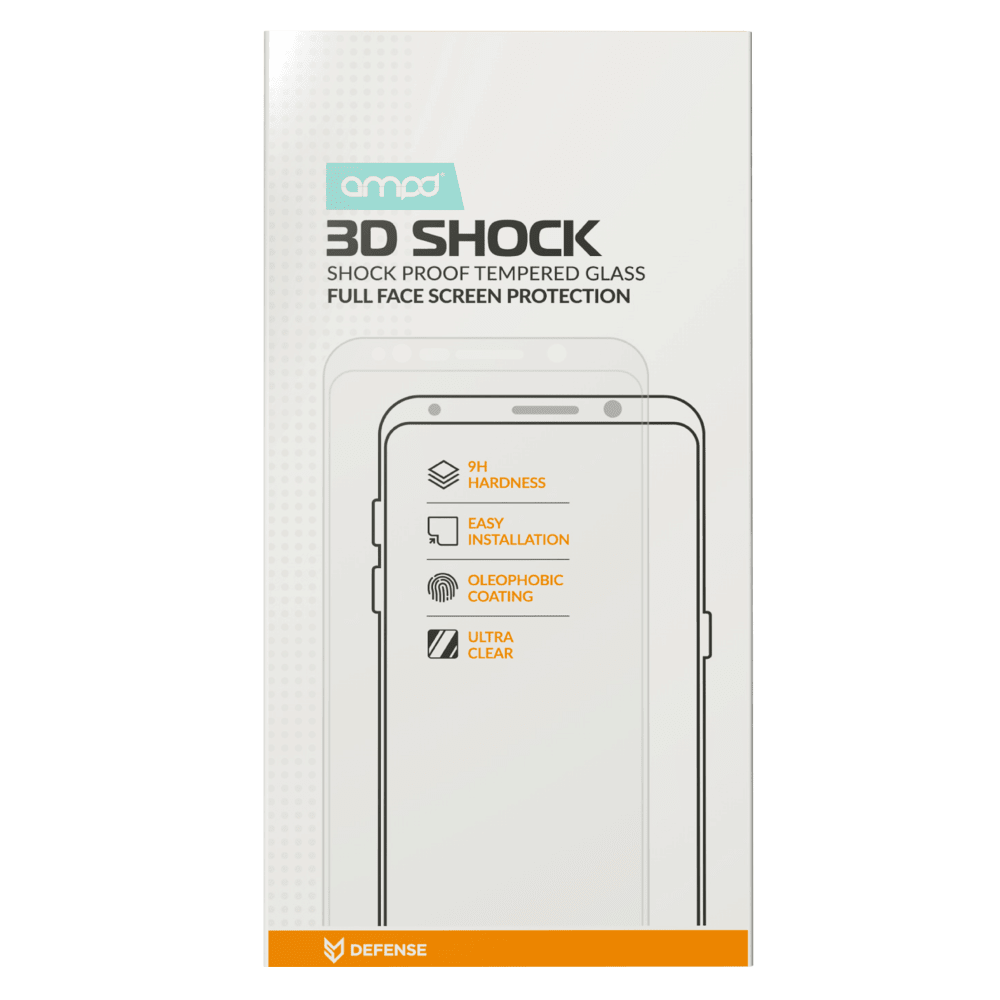 AMPD 3D Glass Screen Protector for Samsung Galaxy A03s