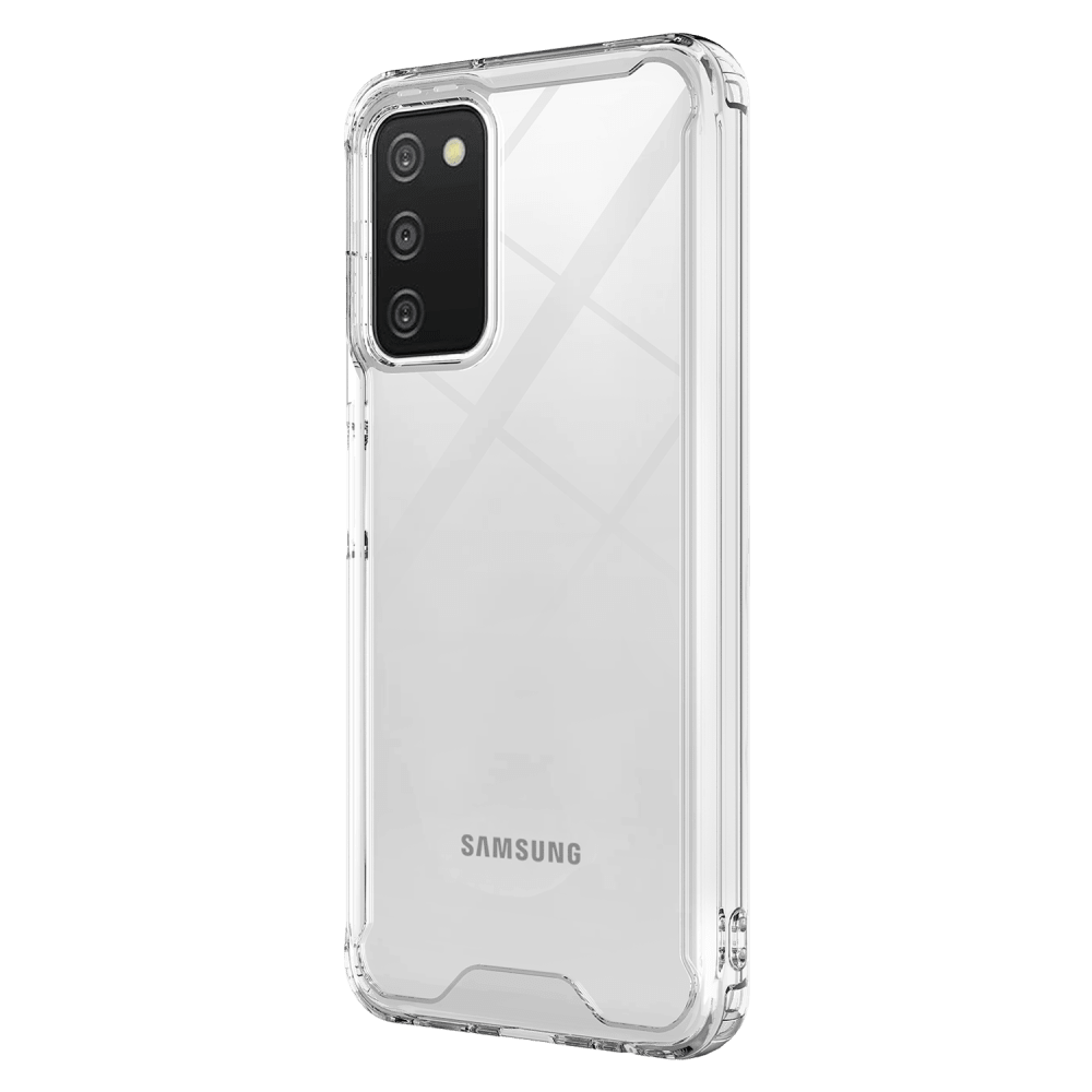 AMPD TPU / Acrylic Hard Shell Case for Samsung Galaxy A03s