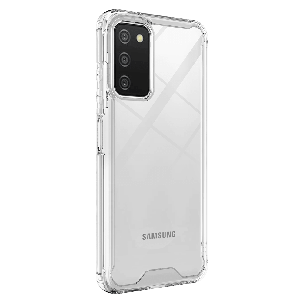 AMPD TPU / Acrylic Hard Shell Case for Samsung Galaxy A03s