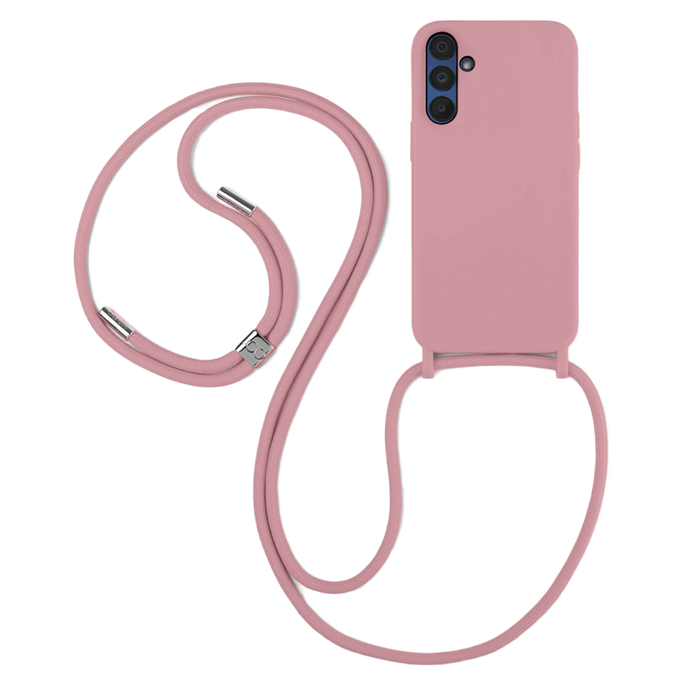 AMPD Real Feel TPU Crossbody Strap Case for Samsung Galaxy A15 5G