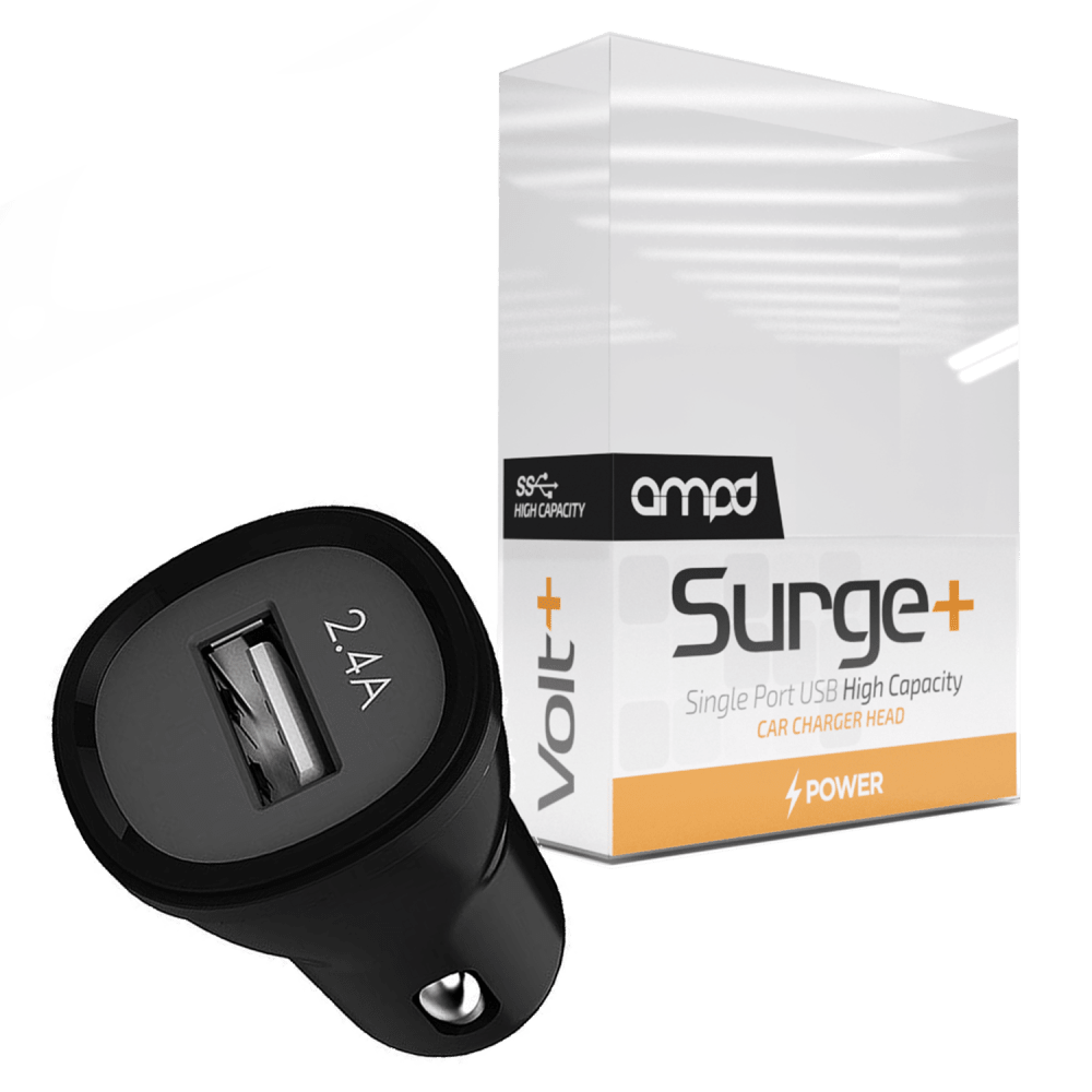 AMPD Single Port Car Charger Adapter 5V 2.4A