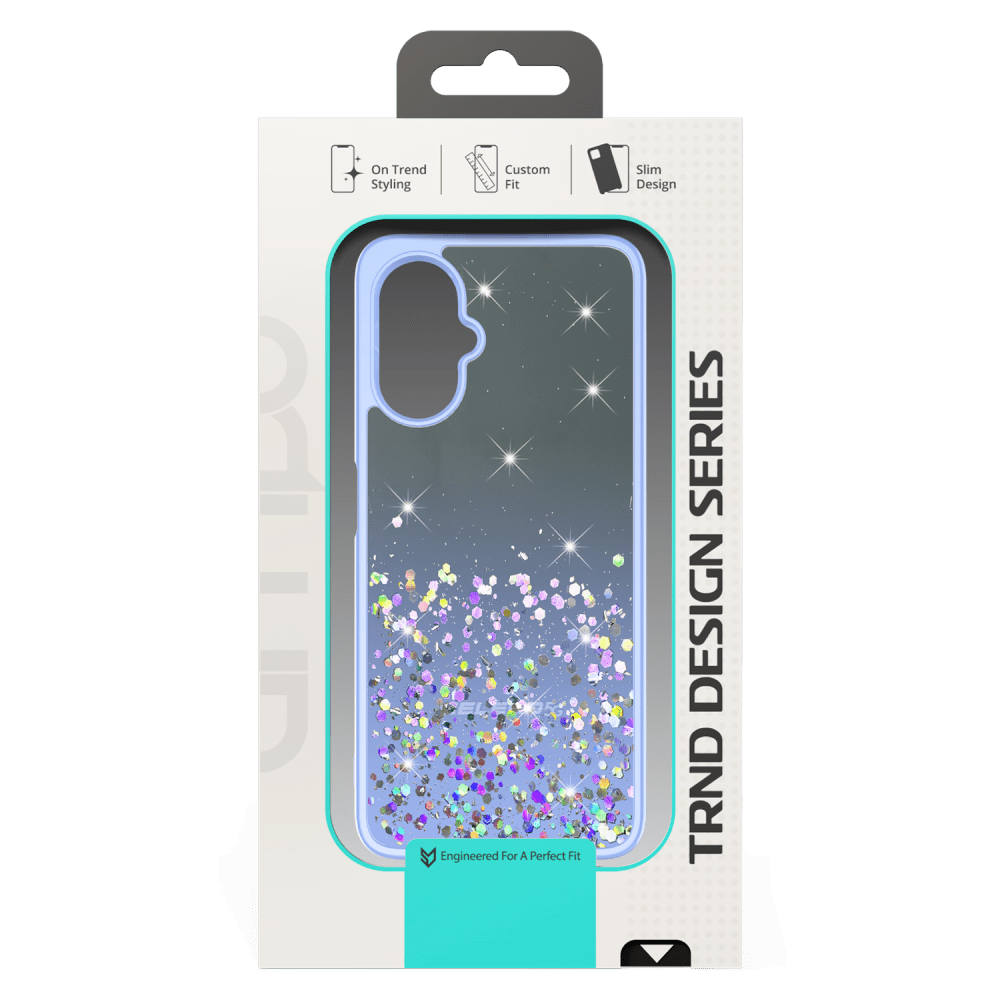 AMPD TPU / Acrylic Glitter Insert Case for Celero 3