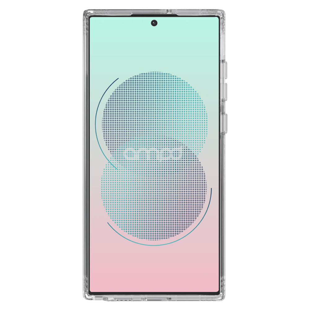 AMPD TPU / Acrylic Crystal Clear MagSafe Case for Samsung Galaxy S22 Ultra