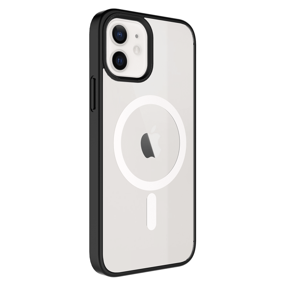 AMPD TPU / Acrylic Hard Shell MagSafe Case with Colored Bumper for Apple iPhone 12 / iPhone 12 Pro