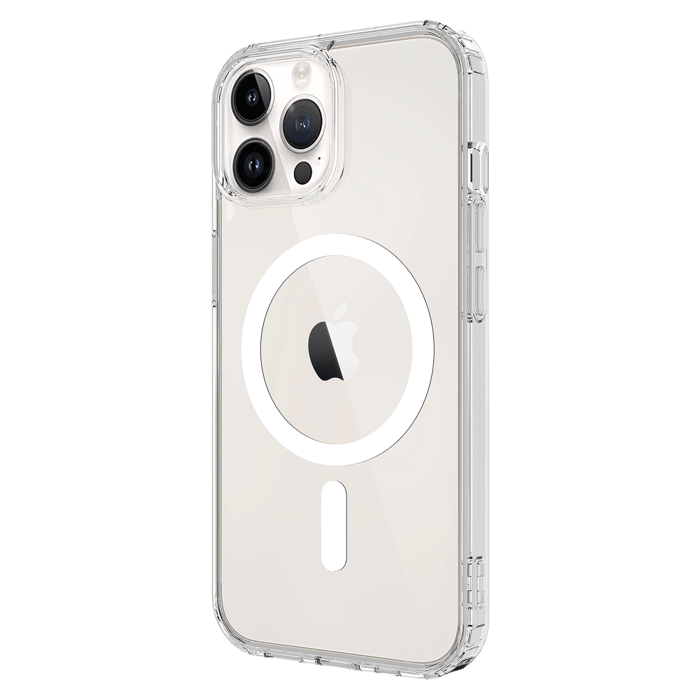 AMPD TPU / Acrylic Crystal Clear MagSafe Case for Apple iPhone 12 Pro Max
