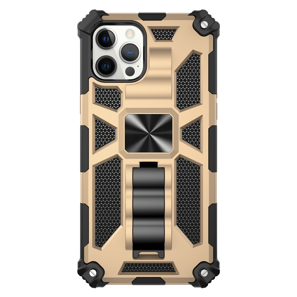 AMPD SpiderKick Dual Layer Case for Apple iPhone 12 Gold