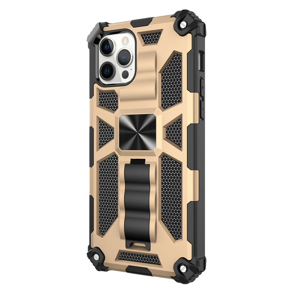 AMPD SpiderKick Dual Layer Case for Apple iPhone 12 Gold