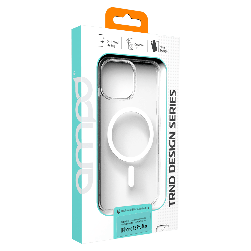 AMPD TPU / Acrylic Crystal Clear MagSafe Case for Apple iPhone 13 Pro Max