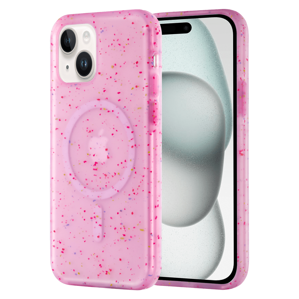 AMPD Jelly Confetti Soft Shell MagSafe Case for Apple iPhone 15