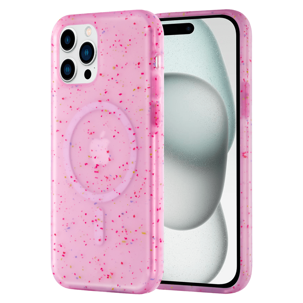 AMPD Jelly Confetti Soft Shell MagSafe Case for Apple iPhone 15 Pro Max