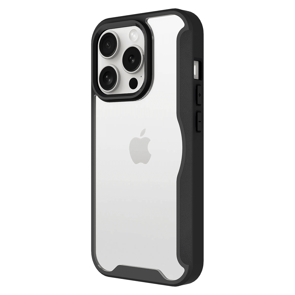 AMPD TPU / Acrylic Flip Wallet MagSafe Case for Apple iPhone 15 Pro Max