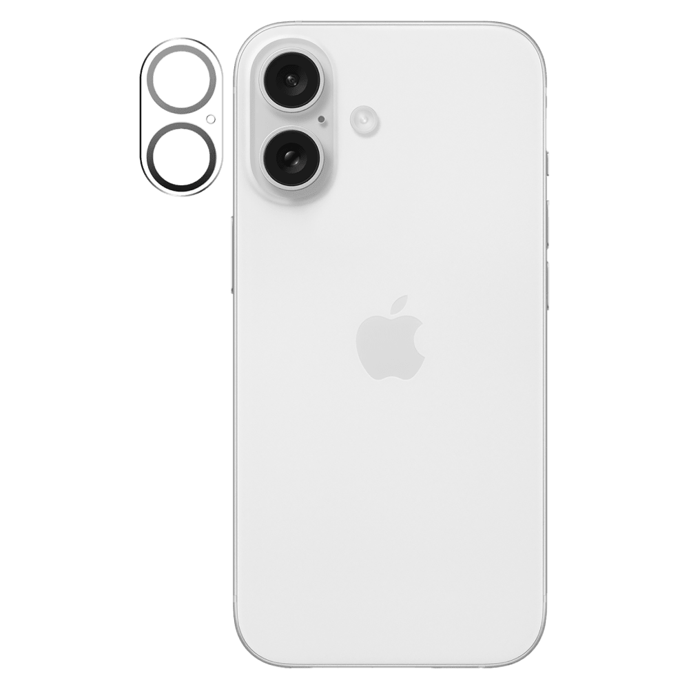 AMPD Laser Cut Rear Camera Tempered Glass Protector for Apple iPhone 16