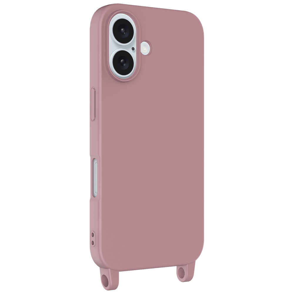AMPD Real Feel TPU Crossbody Strap Case for Apple iPhone 16
