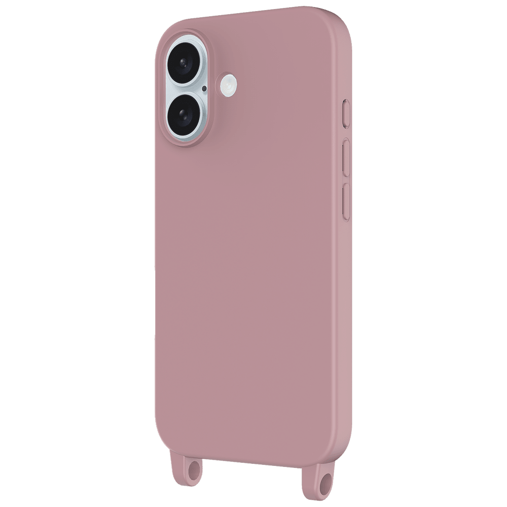 AMPD Real Feel TPU Crossbody Strap Case for Apple iPhone 16