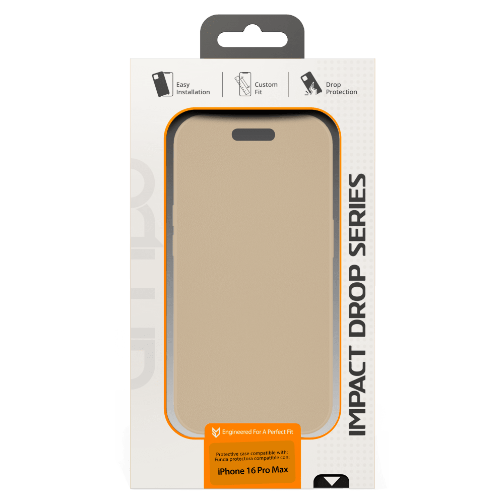 AMPD TPU / Acrylic Wallet Flip MagSafe Case for Apple iPhone 16 Pro Max