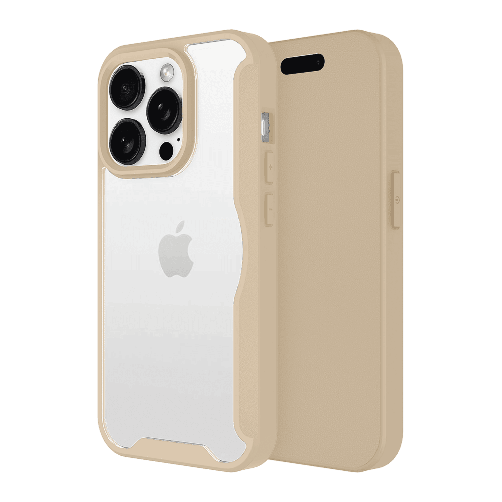 AMPD TPU / Acrylic Wallet Flip MagSafe Case for Apple iPhone 16 Pro