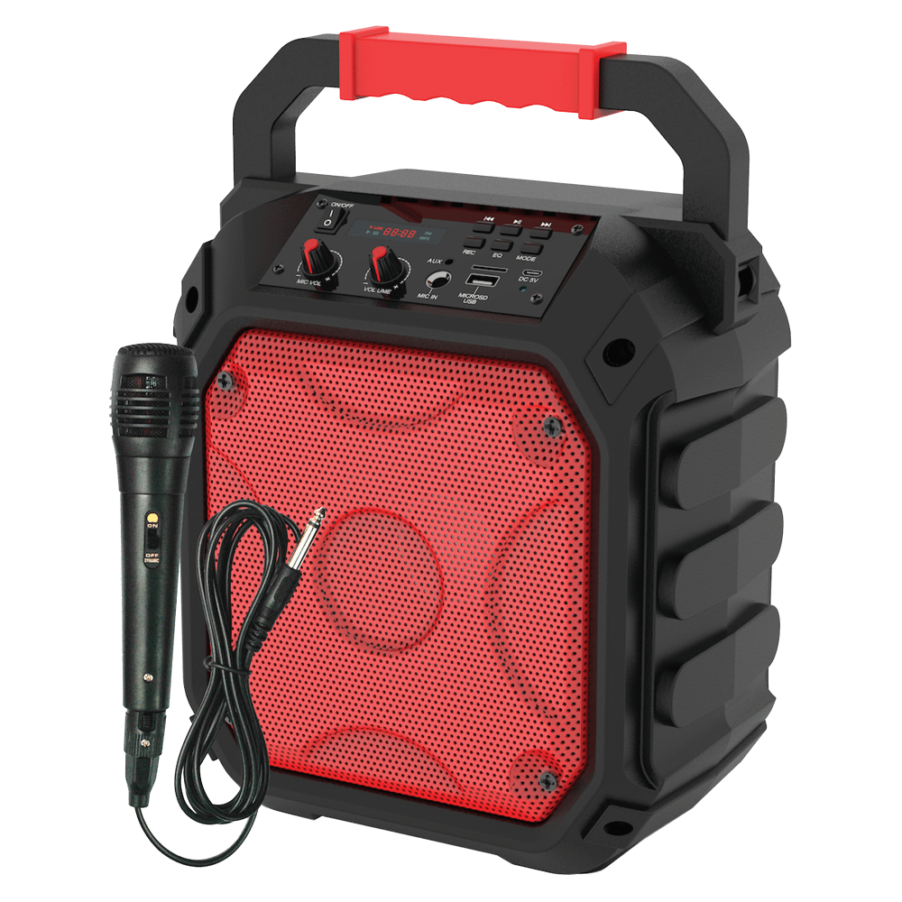 AMPD Party Cube 15W Karaoke Bluetooth Speaker