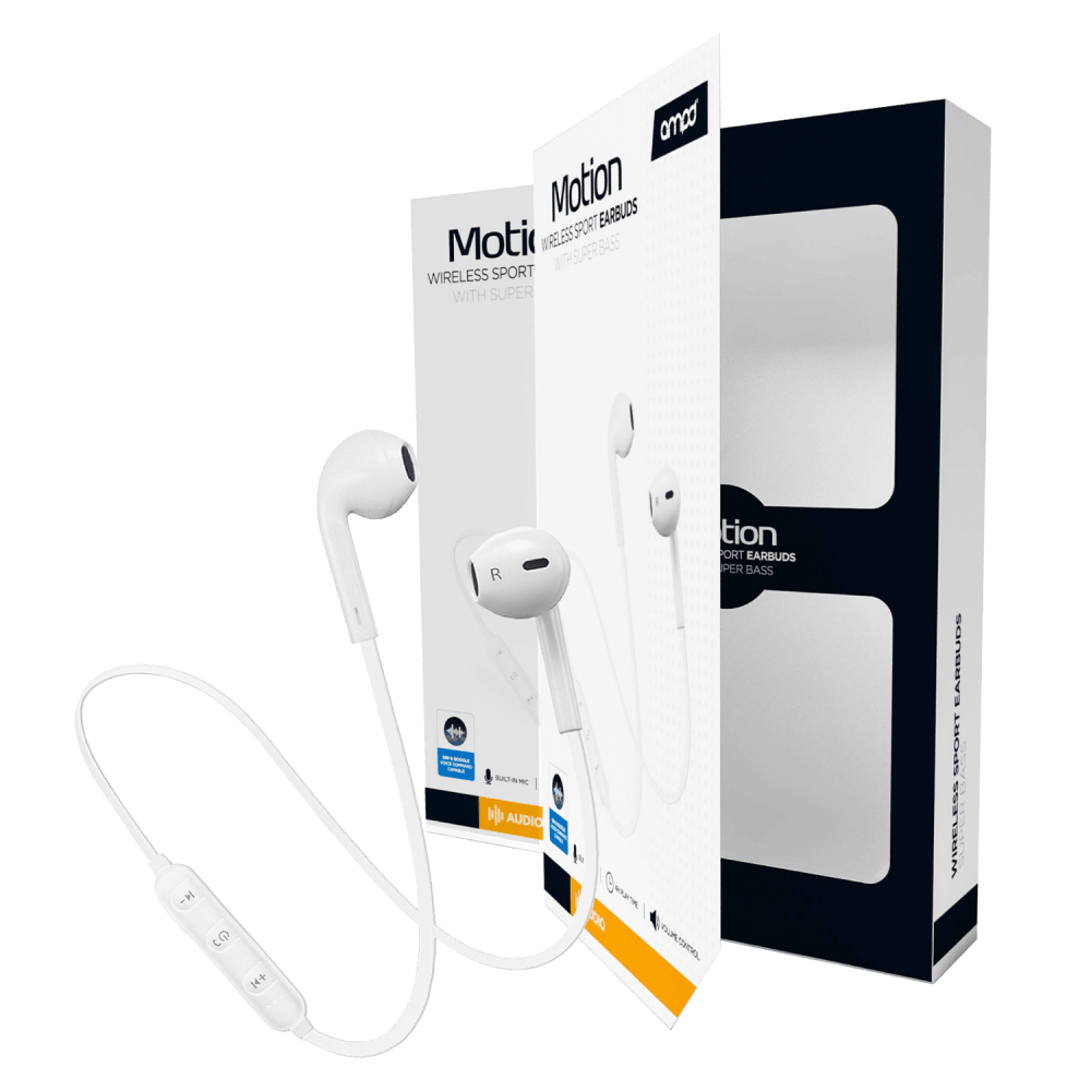 AMPD Sport Fit In Ear Wired Headphones