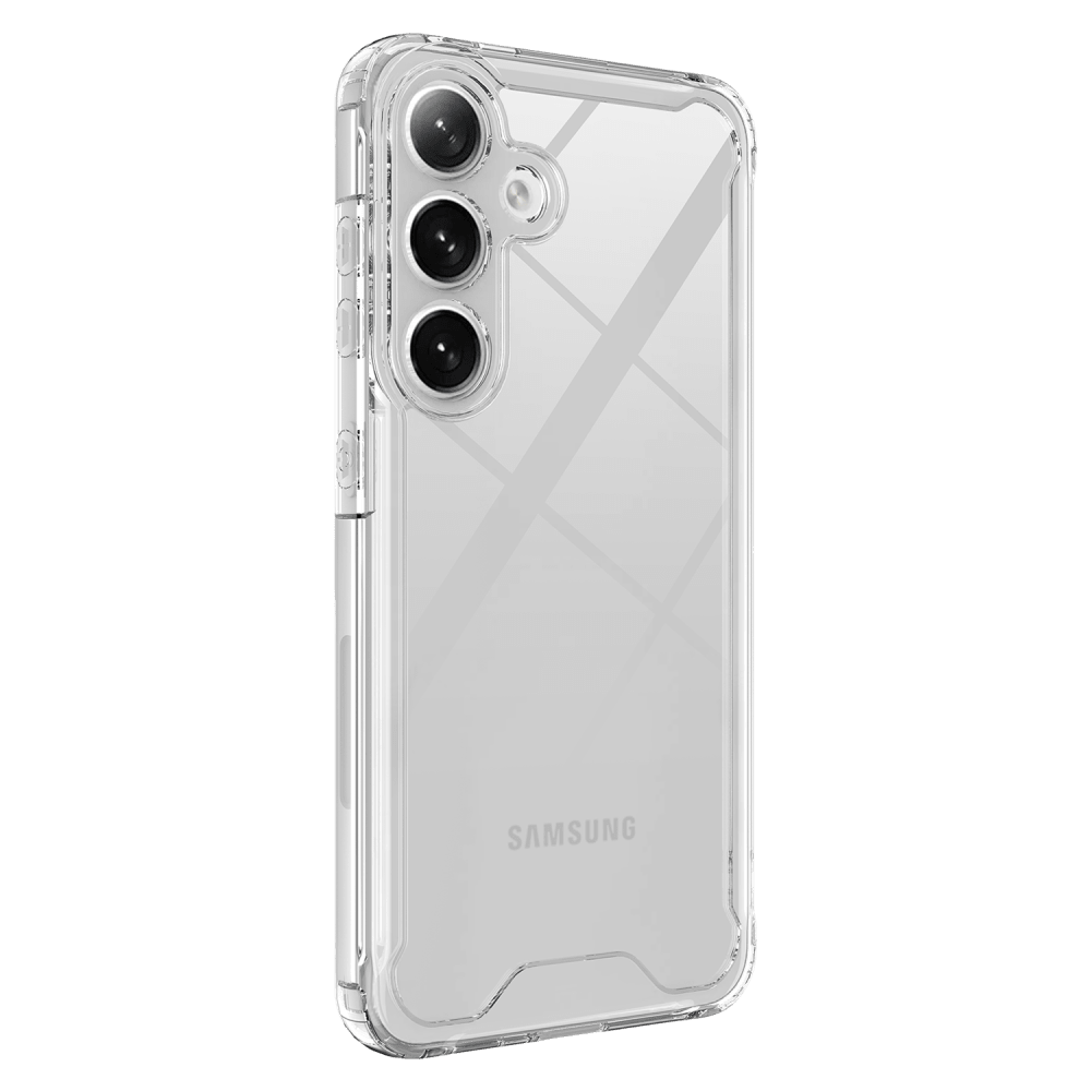AMPD TPU / Acrylic Crystal Clear Case for Samsung Galaxy S24 Plus