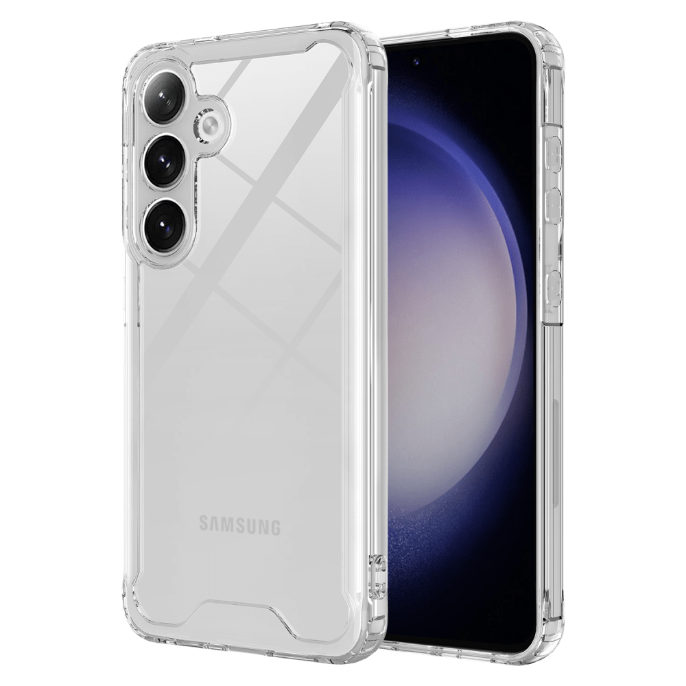 AMPD TPU / Acrylic Crystal Clear Case for Samsung Galaxy S24