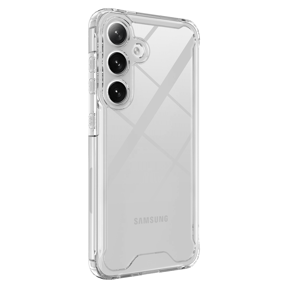 AMPD TPU / Acrylic Crystal Clear Case for Samsung Galaxy S24 FE