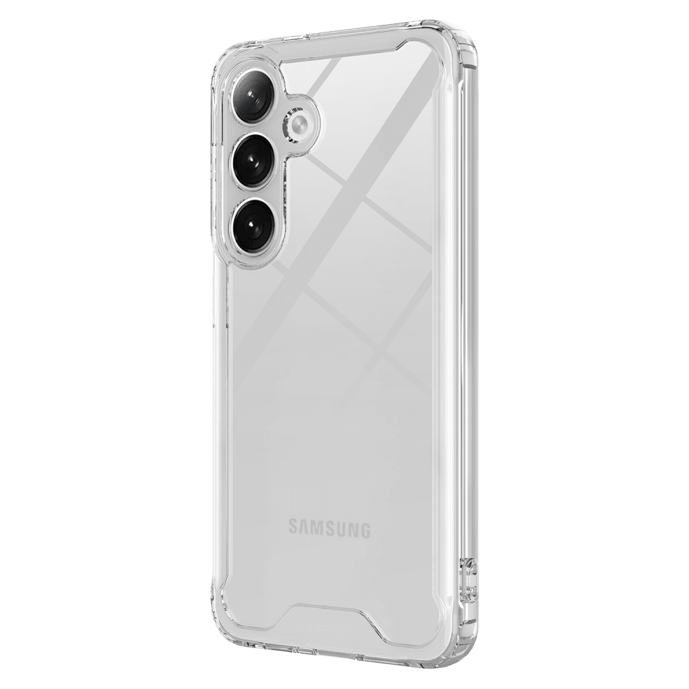 AMPD TPU / Acrylic Crystal Clear Case for Samsung Galaxy S24 FE