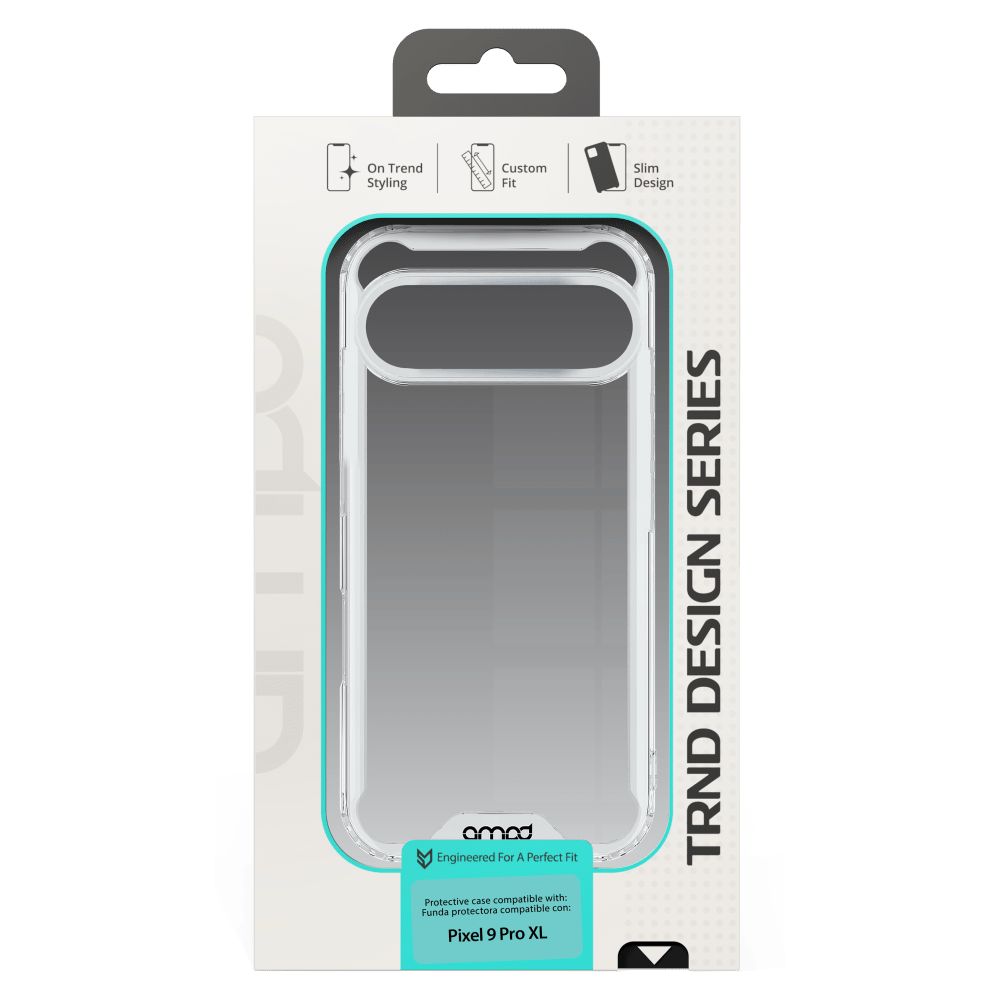 AMPD TPU / Acrylic Crystal Clear Case for Google Pixel 9 Pro XL