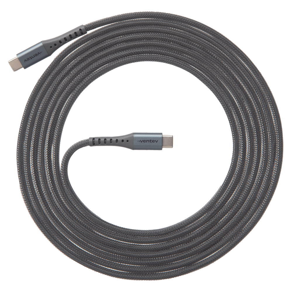 Ventev Chargesync Alloy USB C to USB C Cable 10ft