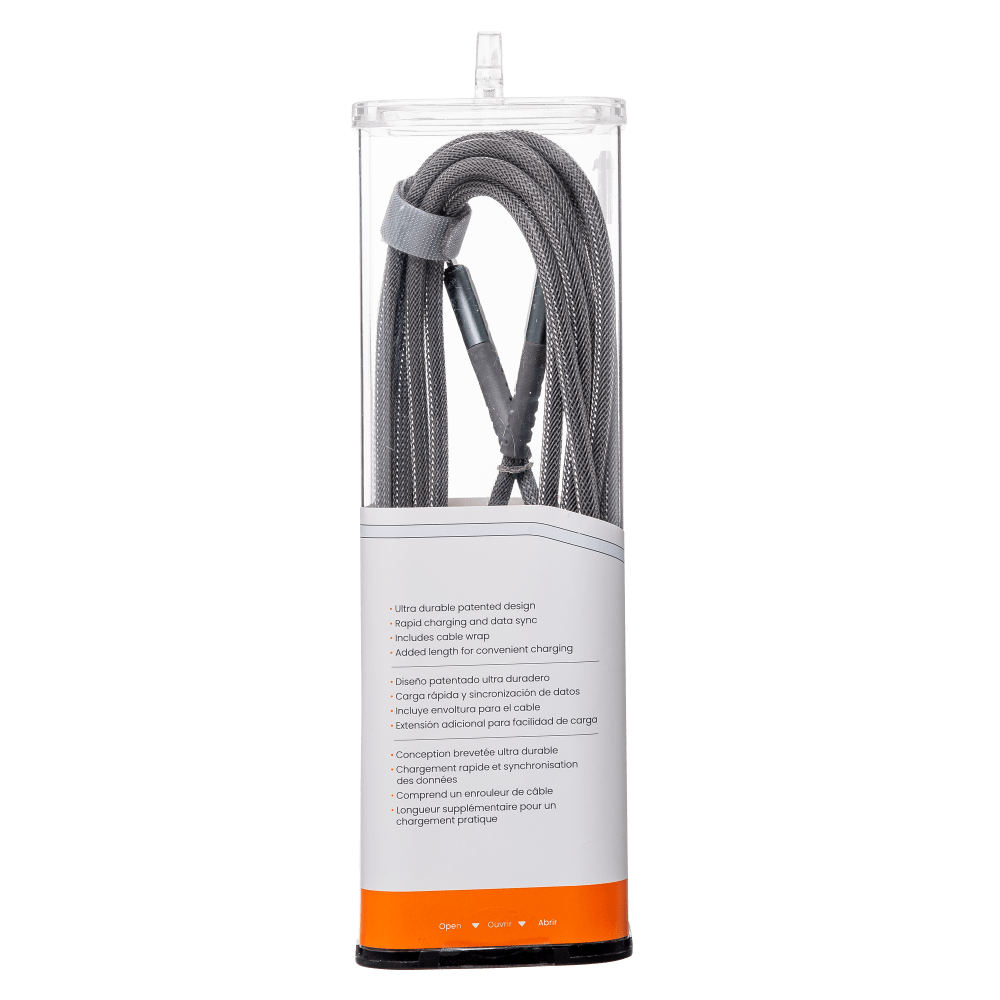 Ventev chargesync alloy USB C to Apple Lightning Cable 10ft