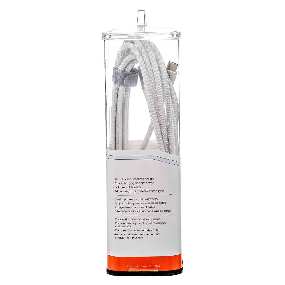 Ventev chargesync alloy USB C to Apple Lightning Cable 10ft