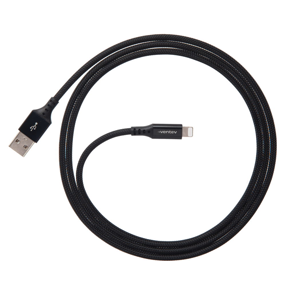 Ventev Chargesync Alloy USB A to Apple Lightning Cable 4ft
