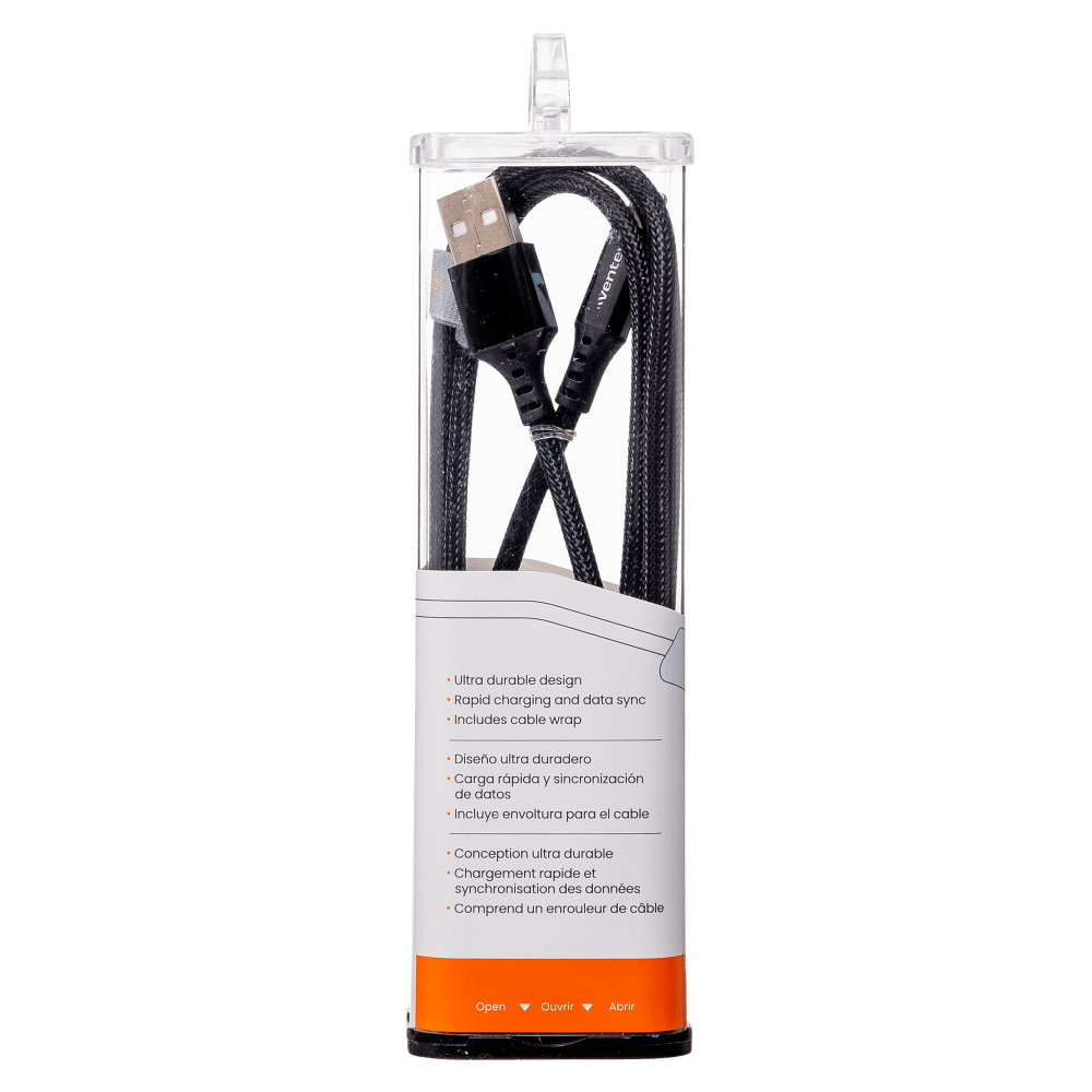 Ventev chargesync alloy USB A to Apple Lightning Cable 4ft