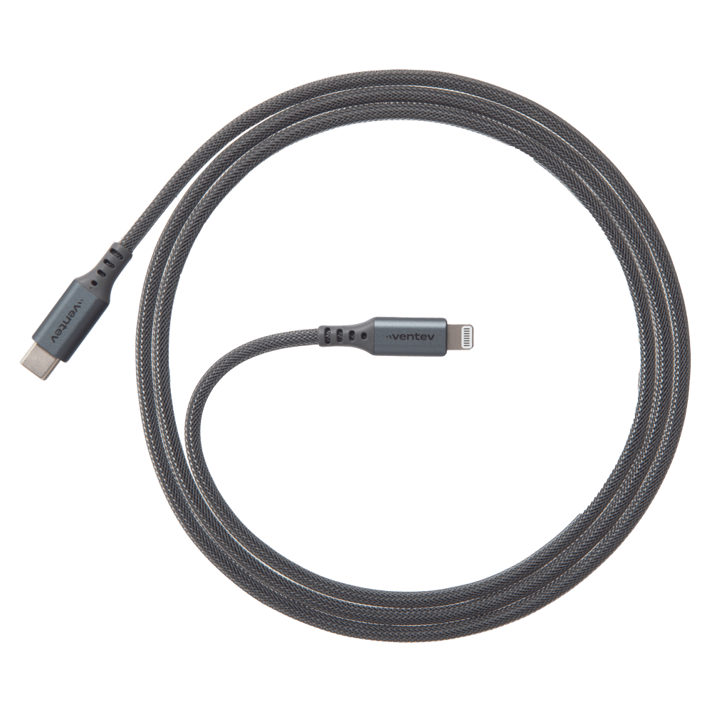 Ventev Chargesync Alloy USB C to Apple Lightning Cable 4ft