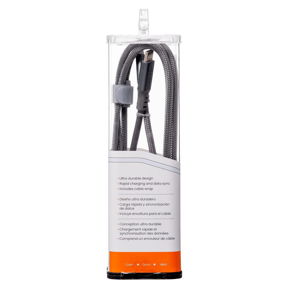 Ventev chargesync alloy USB C to Apple Lightning Cable 4ft