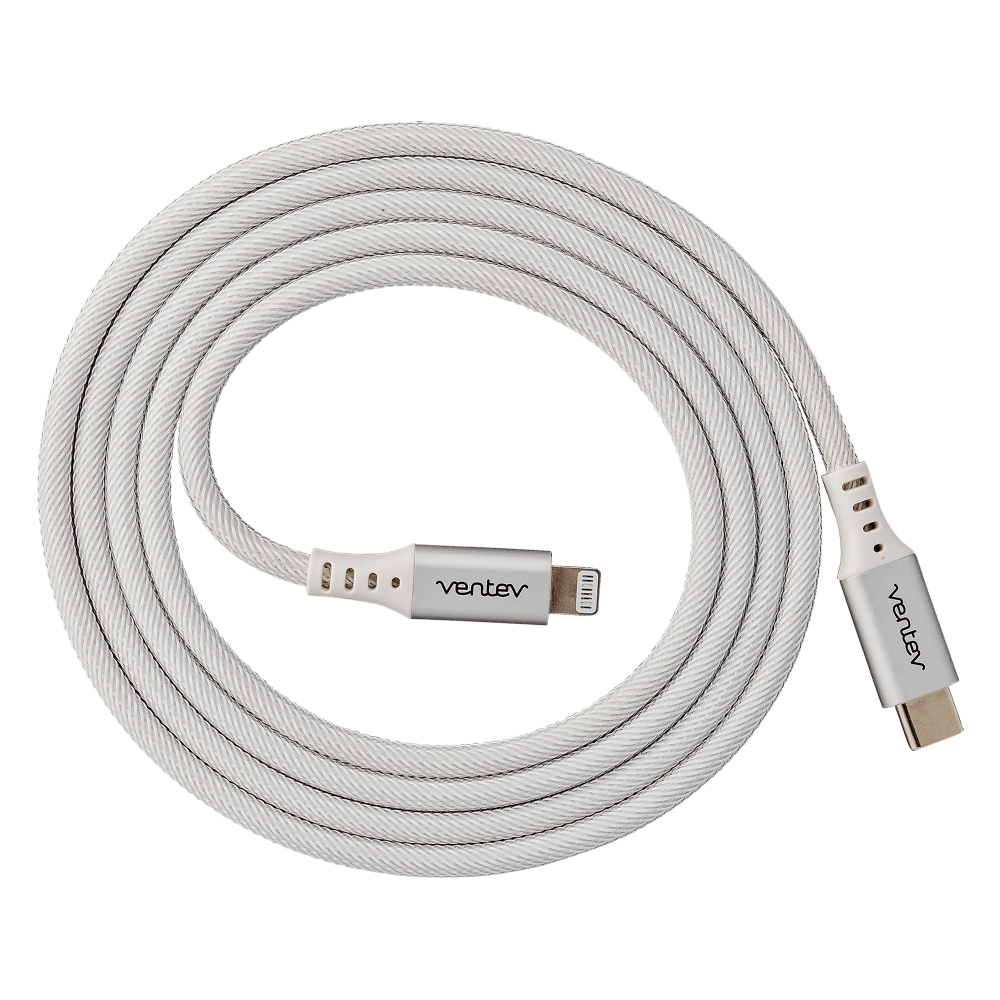 Ventev Chargesync Alloy USB C to Apple Lightning Cable 4ft