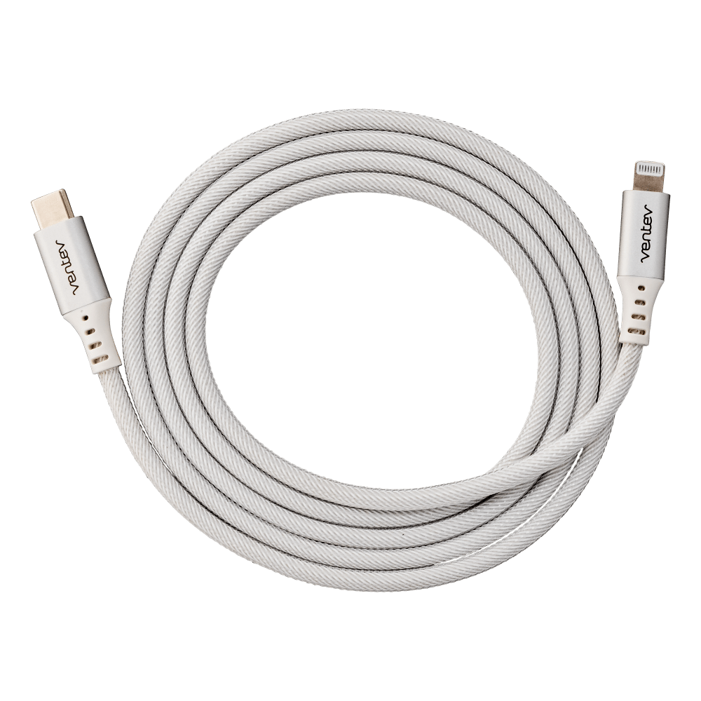 Ventev chargesync alloy USB C to Apple Lightning Cable 4ft
