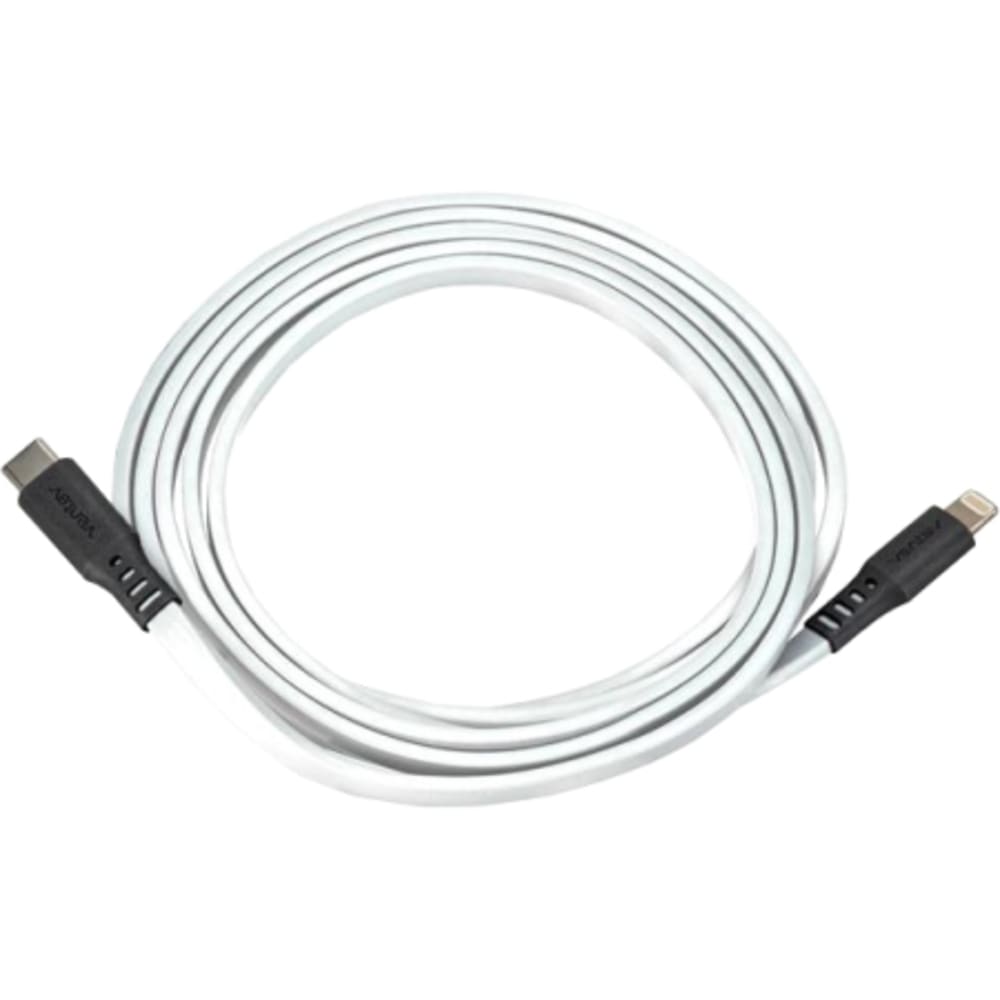 Ventev chargesync USB C to Apple Lightning Cable 6ft White