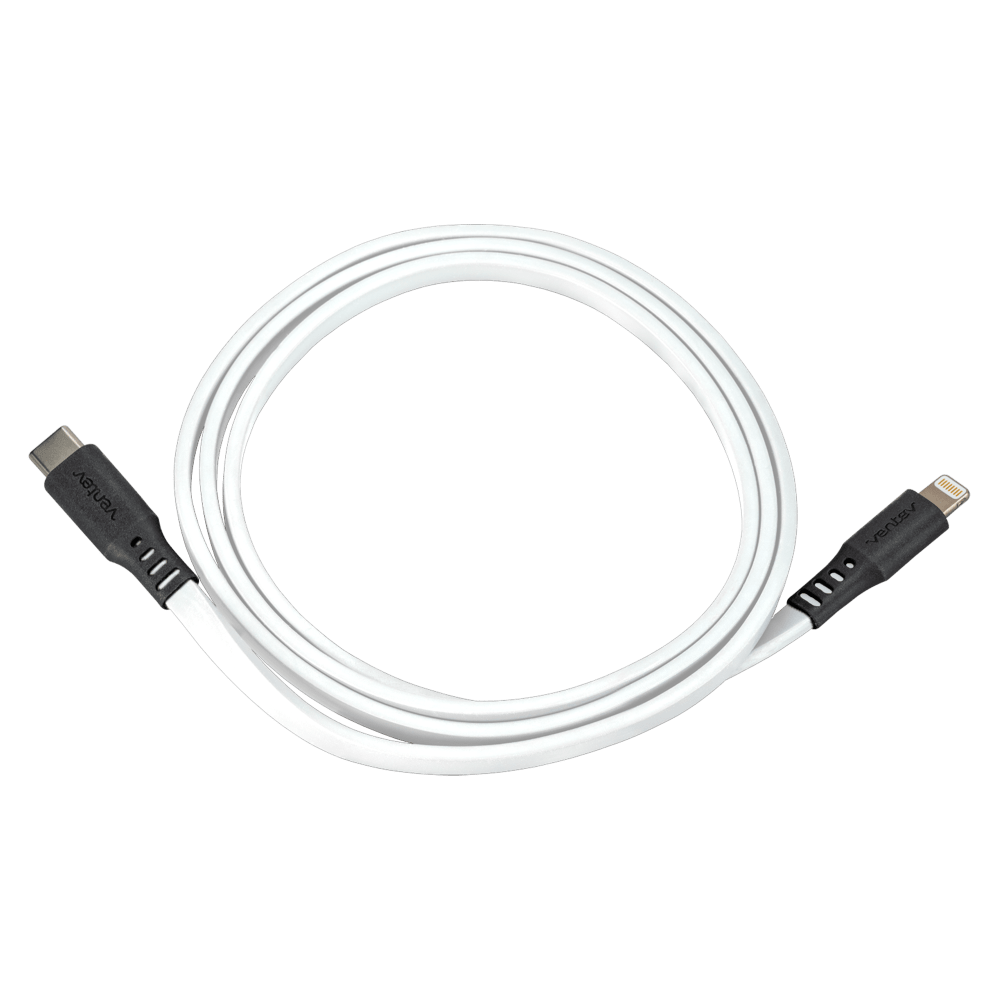 Ventev chargesync USB C to Apple Lightning Cable 3.3ft White